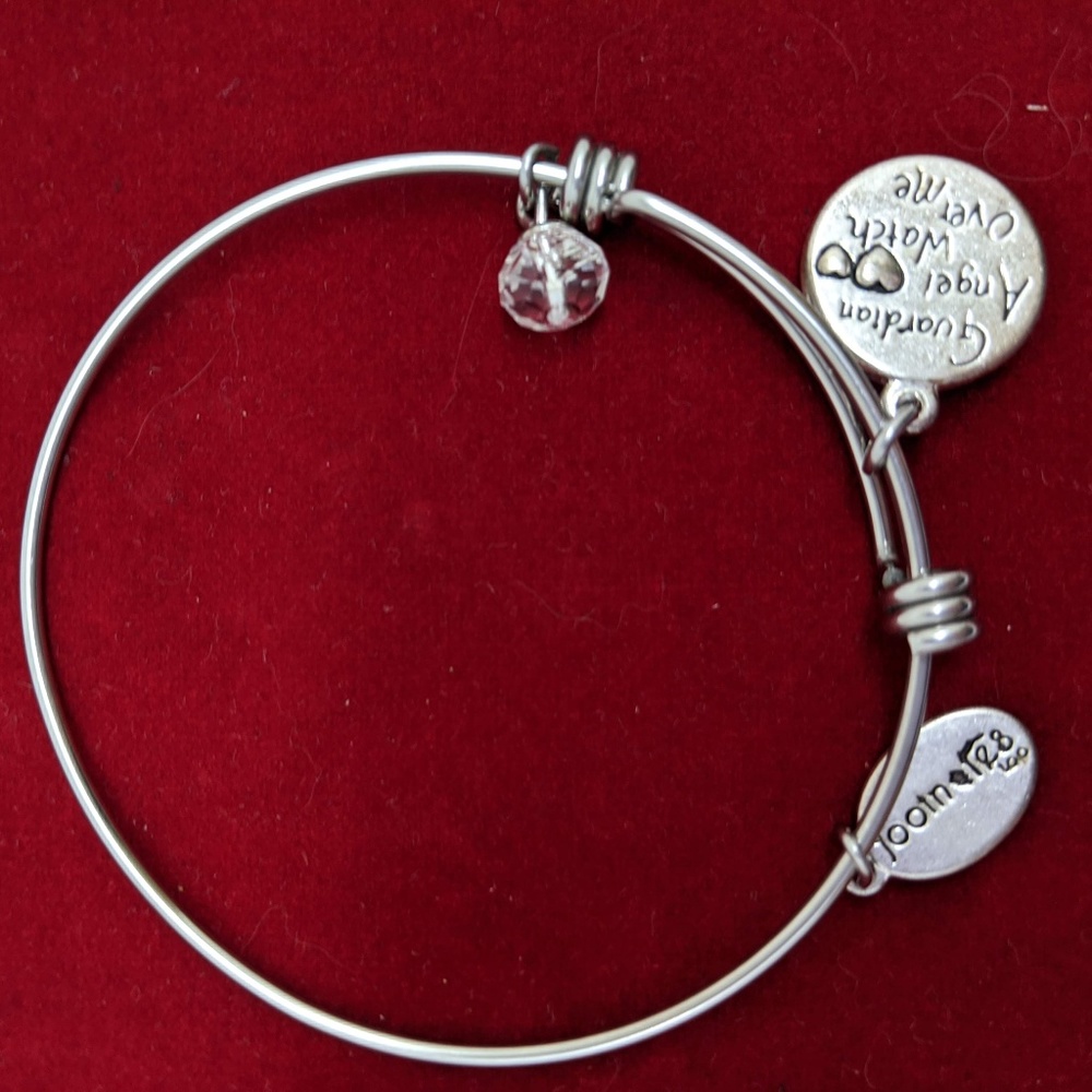 Guardian Angel Solid  Stainless Steel Bracelet